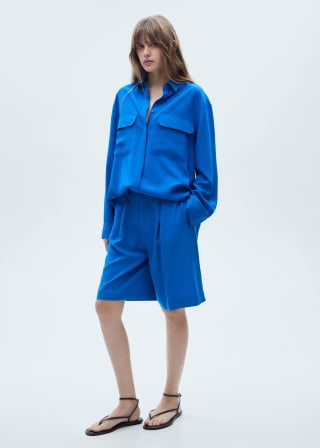 Bermudas lyocell pinzas para Mujer por 7.99€