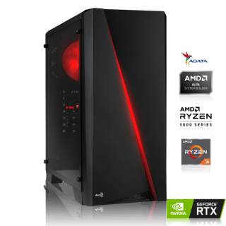 GAMING PC AMD Ryzen 5 5500 6x3.60 GHz 16GB DDR4 RTX 3060 12GB 512 GB M.2 SSD Gigabyte A520M S2H