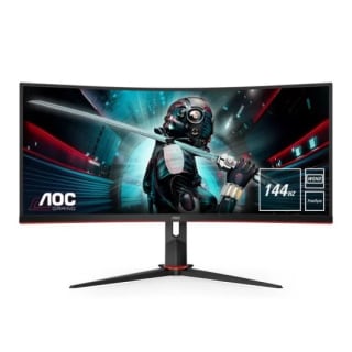 Monitor gaming curvo AOC CU34G2X/BK 34 pulgadas LED Wide QuadHD 144Hz por 379,99€