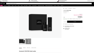 TOM FORD Ombré Leather Set 100 ml edp + bs 150 ml por solo 129€