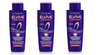 Pack 3 x 200ml de L'Oreal Paris Elvive Champú Violeta Matizador Anti-efecto Anaranjado, Para Pelo Teñido, Rubio, Decolorado o Fris, Elvive Color Vive por 3.86€