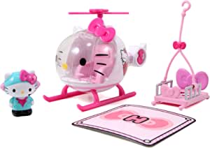 Dickie Hello Kitty -juguete Helicóptero con Figura de Hello Kitty y Camilla Extraíble por 9,98€