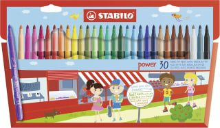 STABILO power viltstift, etui van 30 stuks voor €8,46 bij Amazon