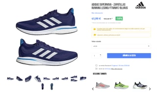 Zapatillas Adidas Supernova por 41,99€