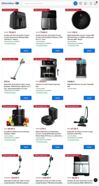 20% Cecotec Acumulable al próximo Cheque-ahorro.