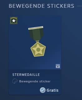 Gratis Avatar, avatarkader en bewegende sticker tijdens het Wargames Festival via Steam