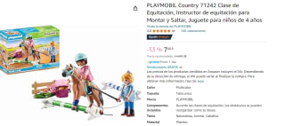 Playmobil 71242 Country Clase de Equitación por 7.08€