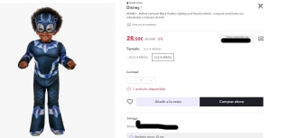 Hasta 75% + 30% EXTRA descuento en disfraces. Precios de locura