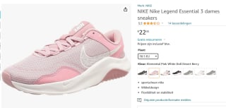 Nike Legend Essential 3 Dames sneakers voor €22,45 bij Amazon NL