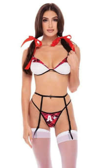 Disfraz "Mascota del Profesor" de 5 piezas en talla única por $12.500