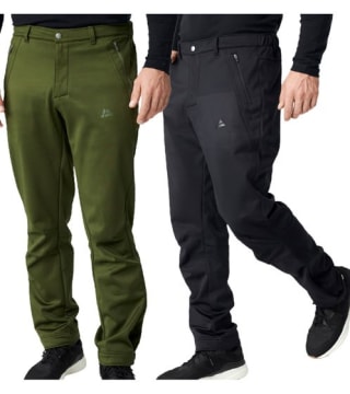 DANISH ENDURANCE softshell Waterafstotende herenbroek met fleece voor €15,99 bij Outlet46