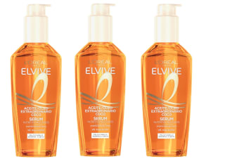 3 Botes de L'Oreal Paris Elvive Aceite Extraordinario de CocoTratamiento cabello 100ml por 12.49€