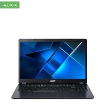 Portátil Acer Extensa 15 EX215-54 15.6" FHD IPS i3-1115G4 8GB 256GB a 299€