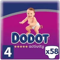 Dodot Activity Pañales Bebé talla 4 y 5 por solo 10,69€