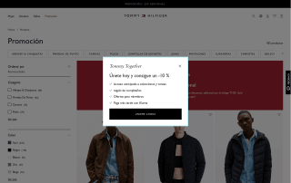 Descuento del 20% en Tommy Hilfiger