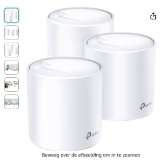 TP-Link Deco X60 ( 3-pack) voor 247,99 euro