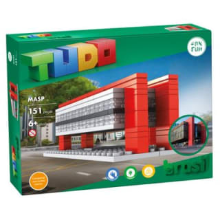 Blocos de Montar do MASP com 151 peças - R$ 68,99