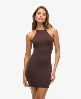 SuperDry Strappy Racer jersey mini-jurk voor €21 bij SuperDry