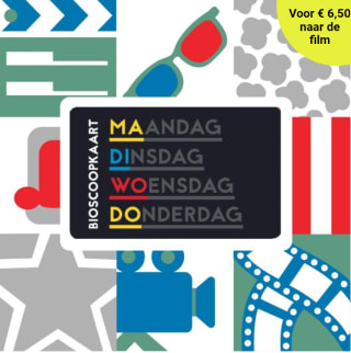 Bijna 50% korting op de bioscoop!