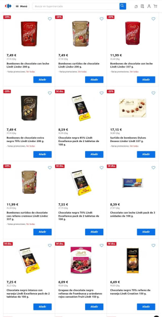 -5€ de Descuento directo por compra de 18€ en Carrefour.