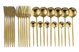 Set de cubiertos de Red occidental de 24 piezas por 13,26€