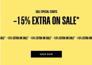 15% extra kassakorting op de sale van Someday