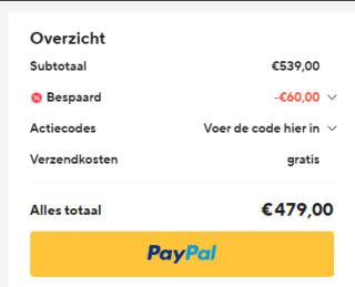 Nintendo Switch 2 + Mario Kart World voor €479 dmv code bij Aliexpress