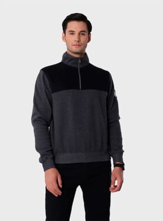Polerón Arrow Liso Half Zipper para hombre por $16.