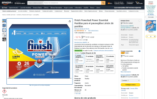 Finish Powerball Power Essential Limón por 3,09€