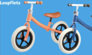 Loopfiets voor €17,99 bij Kruidvat