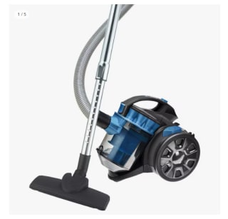 Aspiradora Ciclónica Sin Bolsas Klack 700W | Alta Potencia de Succión por 43.11€ (Cuenta Nueva 31.11€)