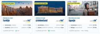 €30 korting op alle vluchten bij Cheaptickets