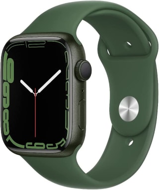 APPLE Watch Series 7 45 mm groen aluminium / groene sportband voor €365,03 bij Amazon