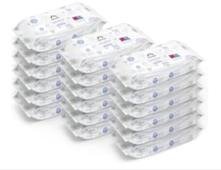 Toallitas para bebés Mama Bear 18 paquetes de 56 unidades por 12.11€