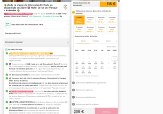 1 noche en el B&B Hotel près de Disneyland® Paris 2* con desayunos incluidos desde 115€