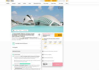Hotel con entradas incluidas al Oceanogràfic València desde 52€/p