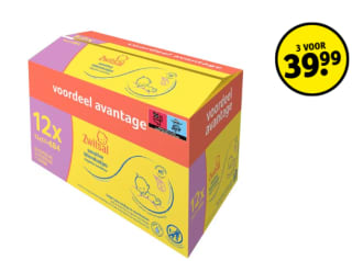 3 dozen Zwitsal Billendoekjes Sensitive 12 x 57 Stuks voor €39,99 bij Kruidvat