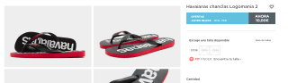 Havaianas chanclas Logomania 2 por 10€