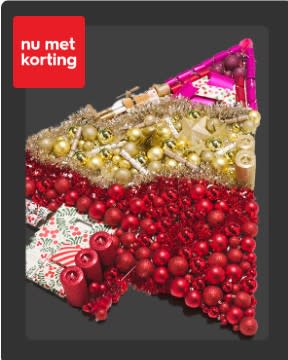 Tot 50% korting op diverse kerstproducten bij HEMA