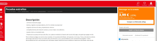 Juego para Nintendo Pecados extraños por 3,99€