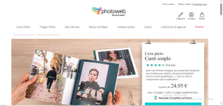 Livre photo paysage rigide de 24 pages gratuit à 24,95 €