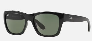 Lunettes Ray-Ban RB4194 Poli Noir à 91€