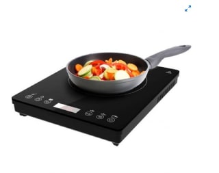 Cecotec Placa de Inducción Portátil 1 Fuego Full Magma Slim. 2000W por 36,90€