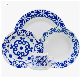 Tech Vajilla de porcelana de 6 servicios 30 piezas, con un diseño elegante para su mesa. Bengoa gourmet Tools por 20,93€