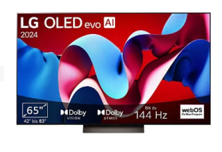 TV 65" LG OLED65C4 (2024) - OLED Evo, 4K, 144Hz, HDR10 Pro à 1299€