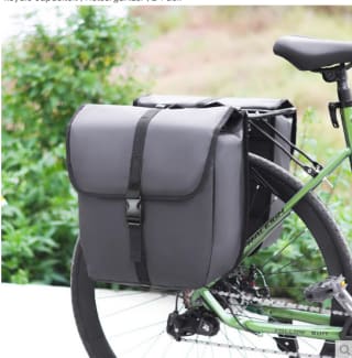 H.XUN dubbele fietstas voor €6,99 bij Ochama