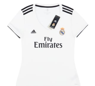 Camiseta mujer 1º Equipación Real Madrid de 18-19 por 13,49€
