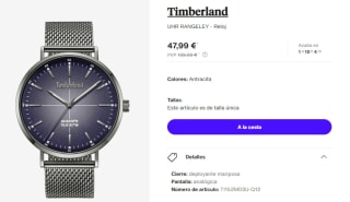 Reloj para Hombre Timberland UHR RANGELEY por 47.99€