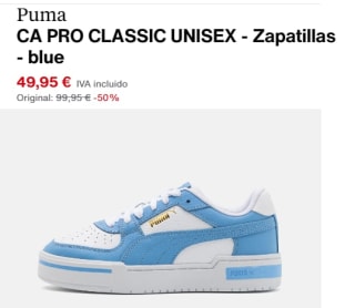 Zapatillas Puma CA PRO CLASSIC por 42.46€