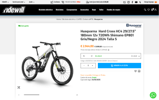 Bicicleta Husqvarna HC4 por 2.944€